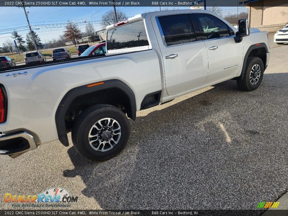 2022 GMC Sierra 2500HD SLT Crew Cab 4WD White Frost Tricoat / Jet Black Photo #4