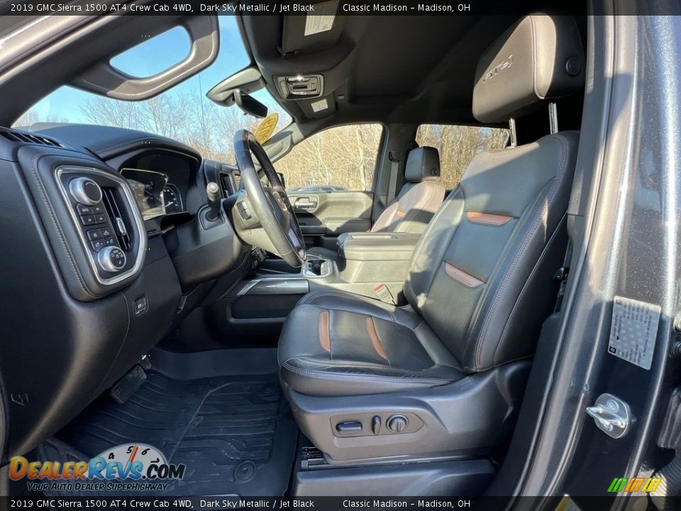 2019 GMC Sierra 1500 AT4 Crew Cab 4WD Dark Sky Metallic / Jet Black Photo #5