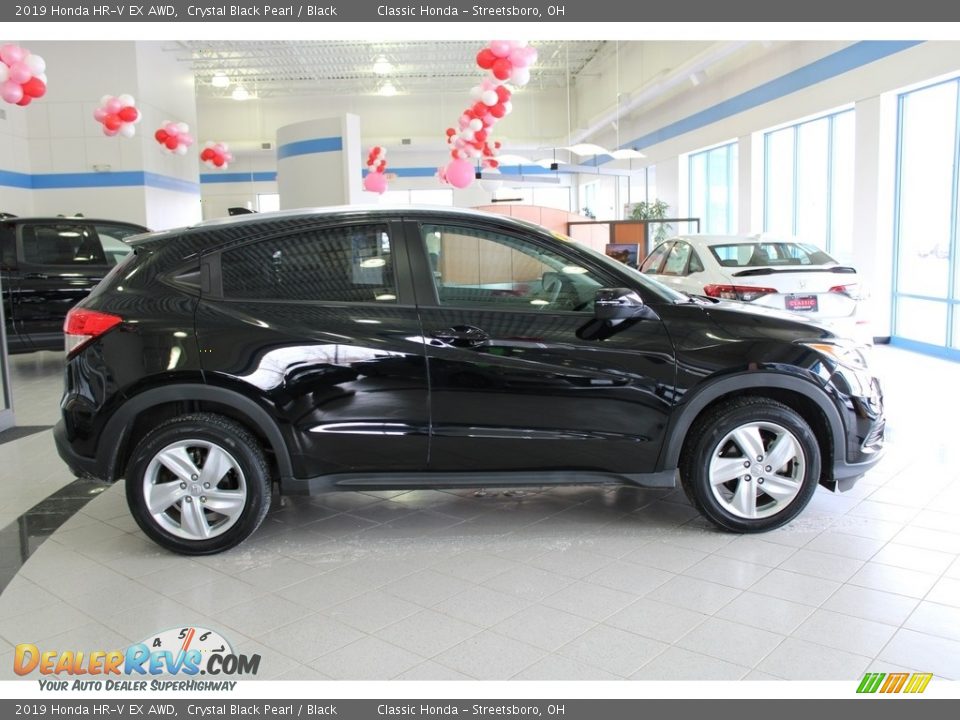 2019 Honda HR-V EX AWD Crystal Black Pearl / Black Photo #6