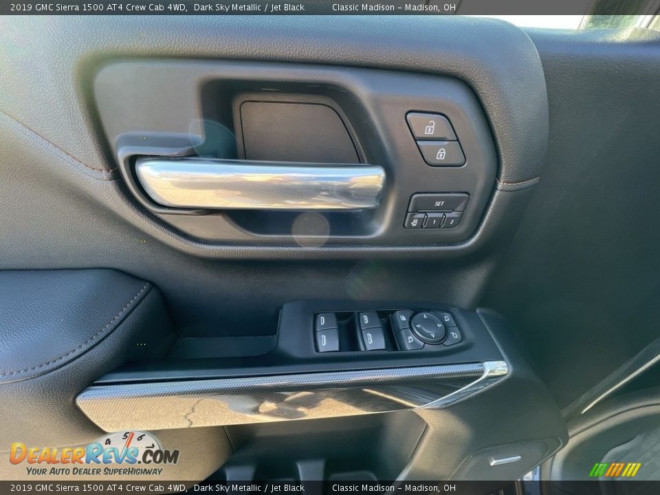 2019 GMC Sierra 1500 AT4 Crew Cab 4WD Dark Sky Metallic / Jet Black Photo #7