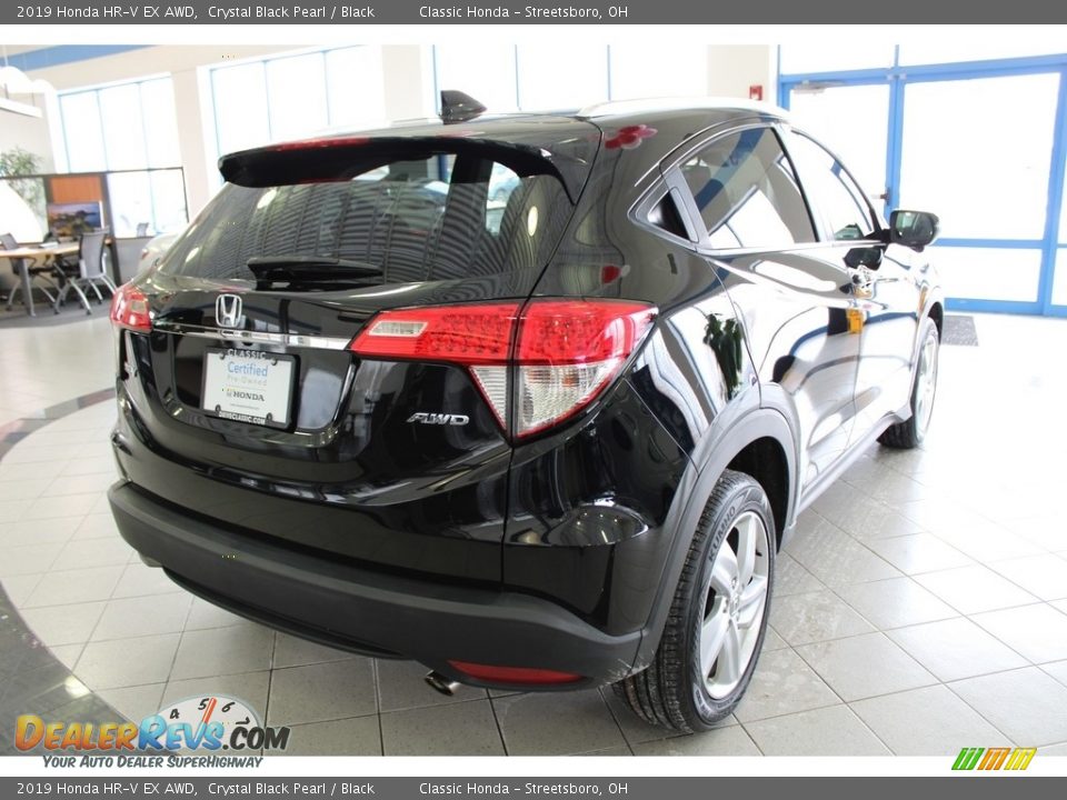 2019 Honda HR-V EX AWD Crystal Black Pearl / Black Photo #8