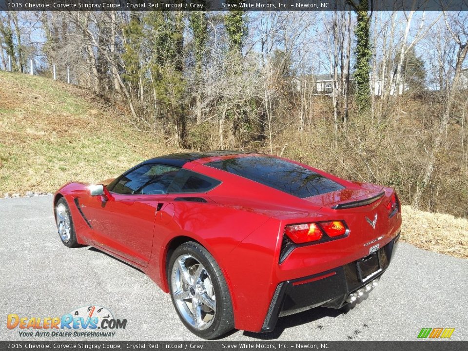 2015 Chevrolet Corvette Stingray Coupe Crystal Red Tintcoat / Gray Photo #10