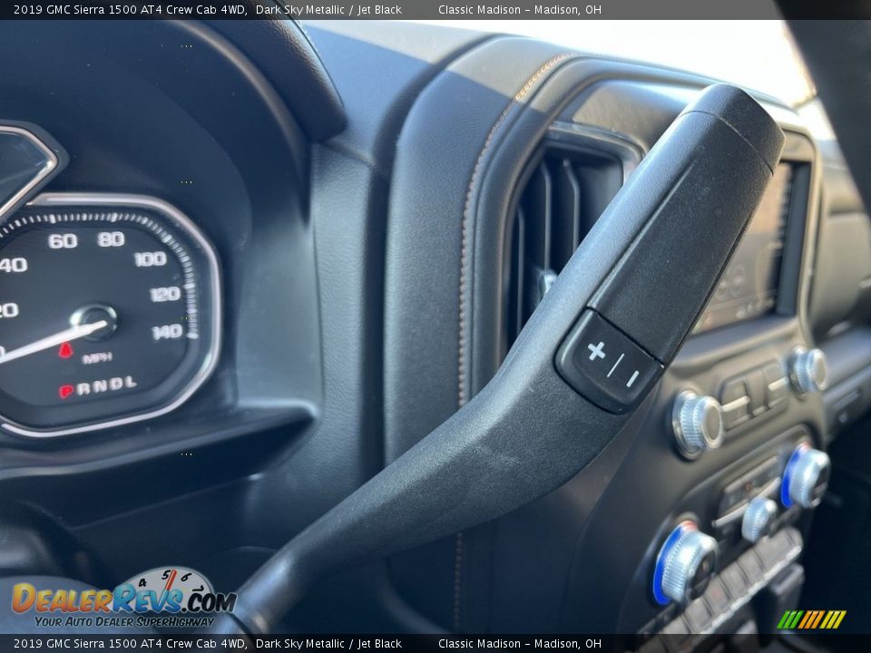 2019 GMC Sierra 1500 AT4 Crew Cab 4WD Dark Sky Metallic / Jet Black Photo #13