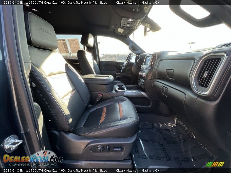 2019 GMC Sierra 1500 AT4 Crew Cab 4WD Dark Sky Metallic / Jet Black Photo #17