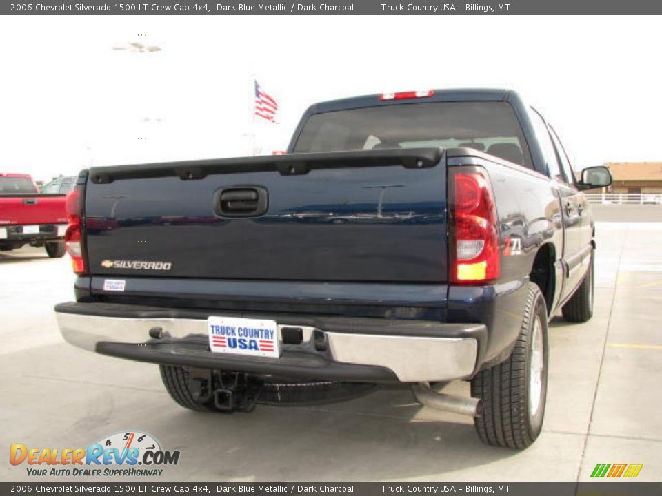 2006 Chevrolet Silverado 1500 LT Crew Cab 4x4 Dark Blue Metallic / Dark Charcoal Photo #5