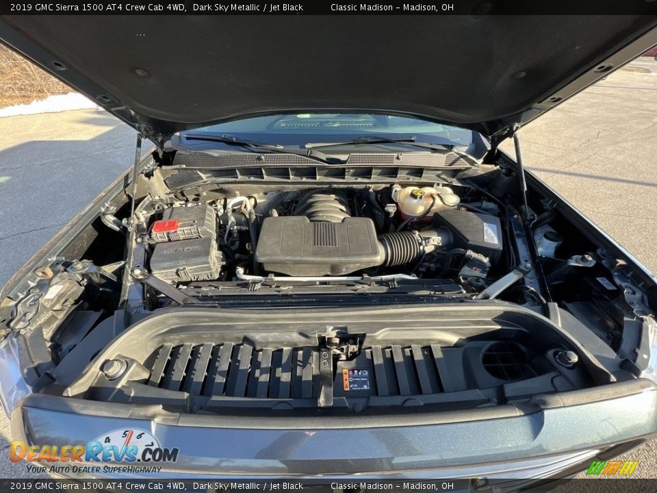 2019 GMC Sierra 1500 AT4 Crew Cab 4WD Dark Sky Metallic / Jet Black Photo #18