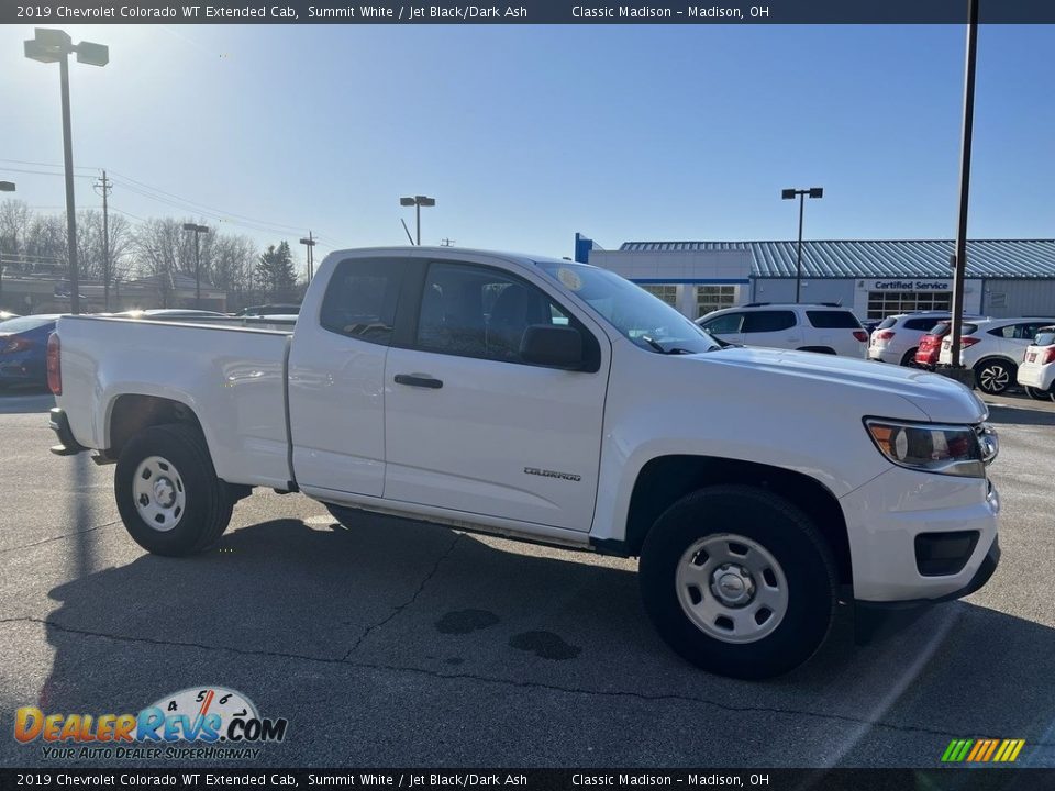 2019 Chevrolet Colorado WT Extended Cab Summit White / Jet Black/Dark Ash Photo #4