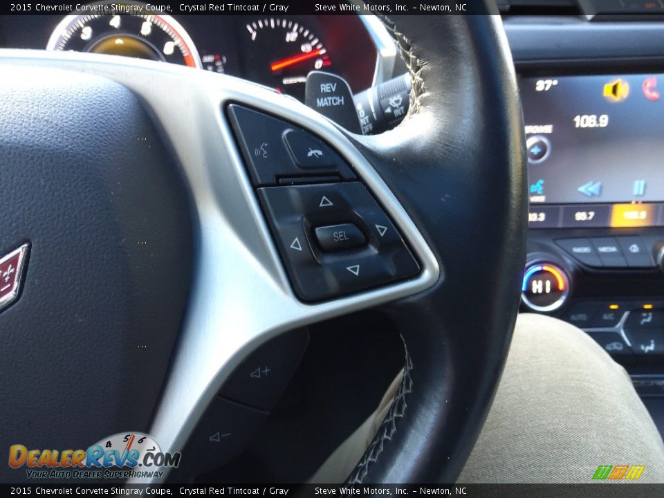 2015 Chevrolet Corvette Stingray Coupe Steering Wheel Photo #20