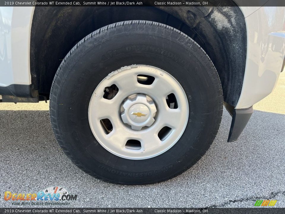 2019 Chevrolet Colorado WT Extended Cab Summit White / Jet Black/Dark Ash Photo #5
