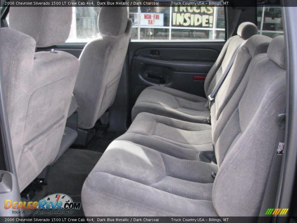 2006 Chevrolet Silverado 1500 LT Crew Cab 4x4 Dark Blue Metallic / Dark Charcoal Photo #7