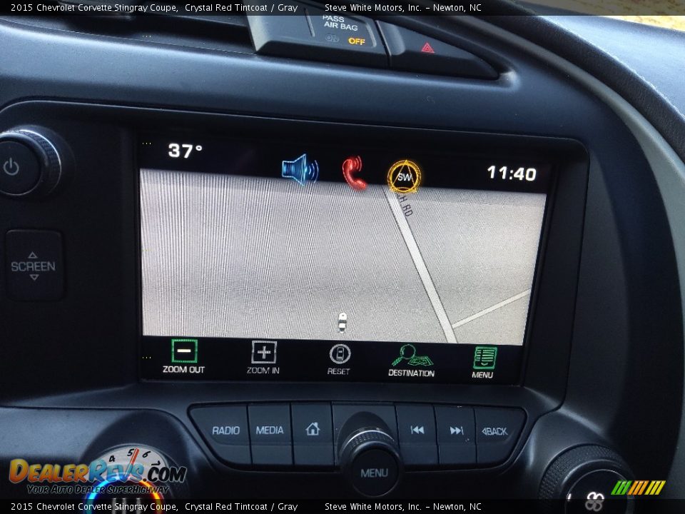 Navigation of 2015 Chevrolet Corvette Stingray Coupe Photo #23