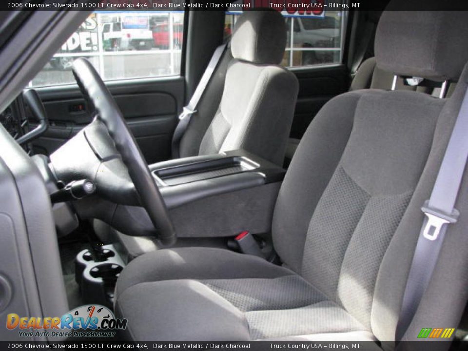 2006 Chevrolet Silverado 1500 LT Crew Cab 4x4 Dark Blue Metallic / Dark Charcoal Photo #8