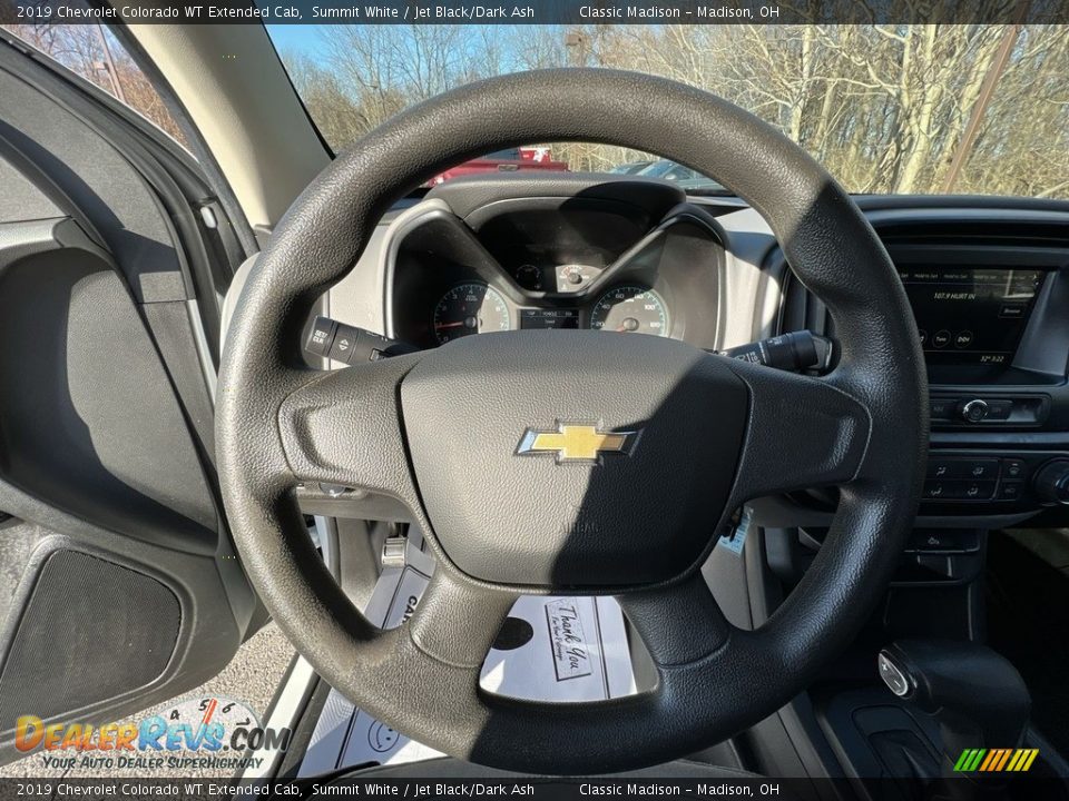 2019 Chevrolet Colorado WT Extended Cab Summit White / Jet Black/Dark Ash Photo #9