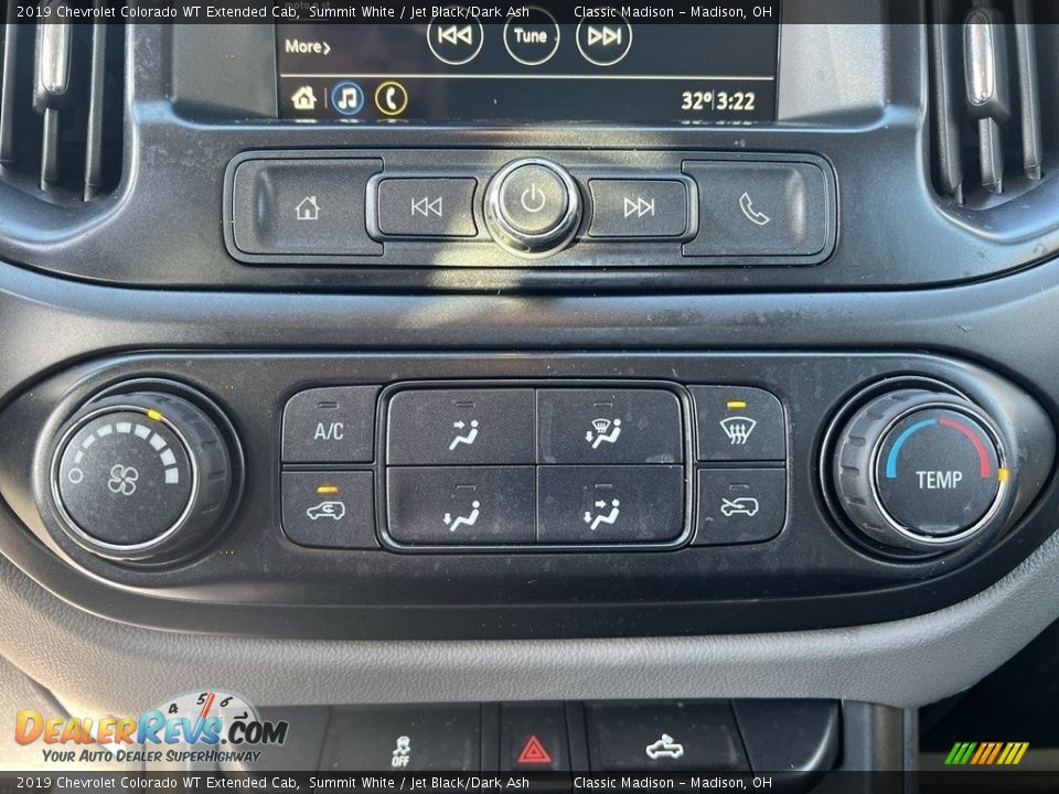 2019 Chevrolet Colorado WT Extended Cab Summit White / Jet Black/Dark Ash Photo #12