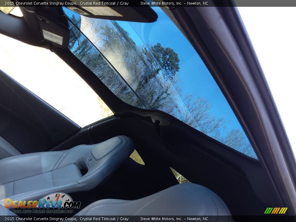 2015 Chevrolet Corvette Stingray Coupe Crystal Red Tintcoat / Gray Photo #29