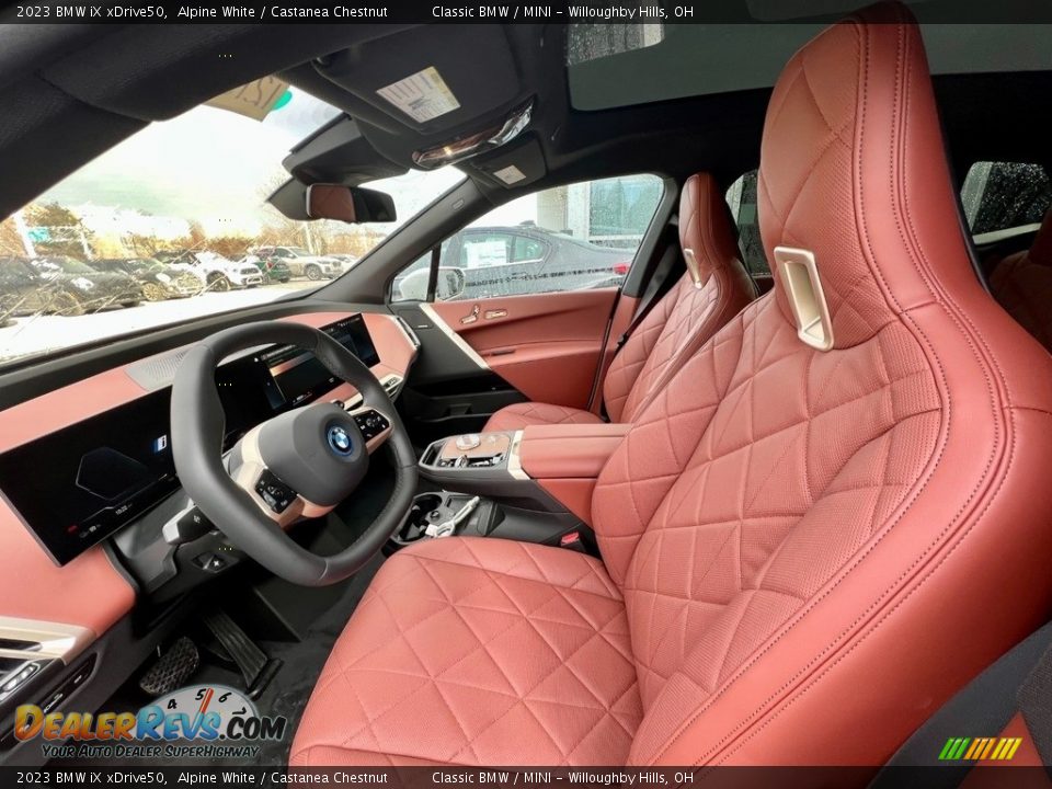 Front Seat of 2023 BMW iX xDrive50 Photo #5