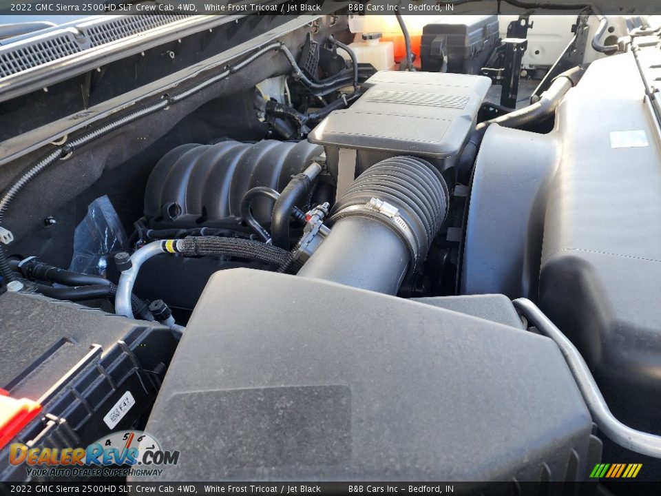 2022 GMC Sierra 2500HD SLT Crew Cab 4WD White Frost Tricoat / Jet Black Photo #33
