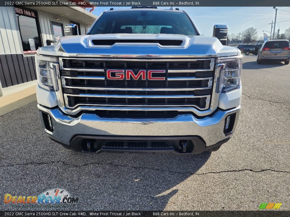 2022 GMC Sierra 2500HD SLT Crew Cab 4WD White Frost Tricoat / Jet Black Photo #34