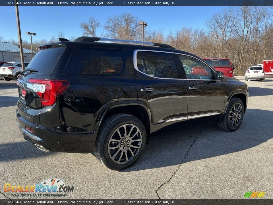 2023 GMC Acadia Denali AWD Ebony Twilight Metallic / Jet Black Photo #3