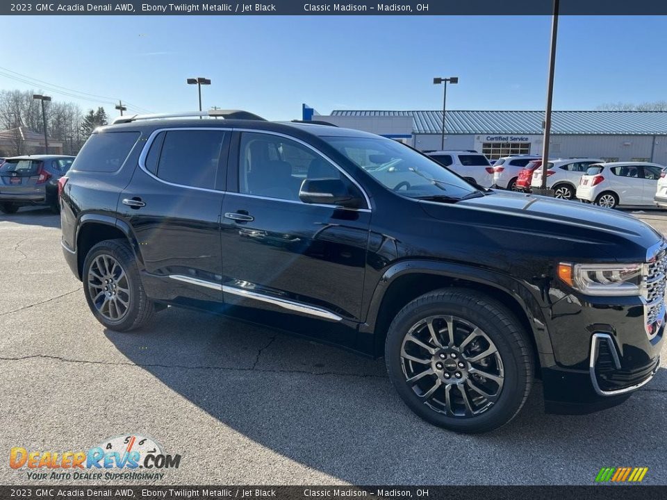 2023 GMC Acadia Denali AWD Ebony Twilight Metallic / Jet Black Photo #4