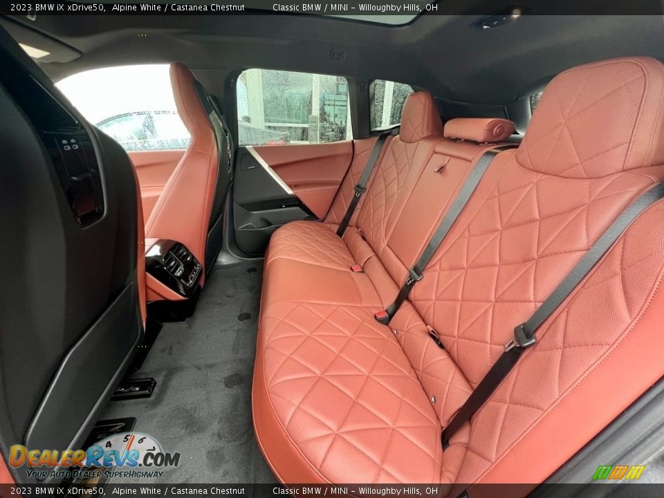 Rear Seat of 2023 BMW iX xDrive50 Photo #9