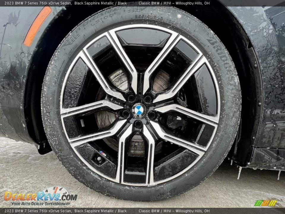 2023 BMW 7 Series 760i xDrive Sedan Black Sapphire Metallic / Black Photo #2