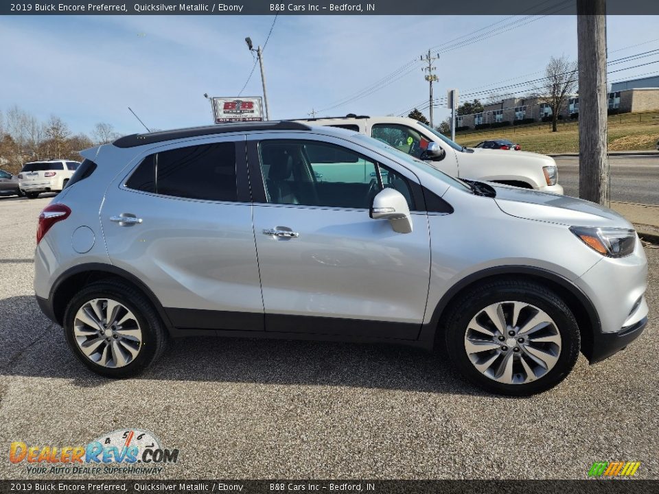 2019 Buick Encore Preferred Quicksilver Metallic / Ebony Photo #1