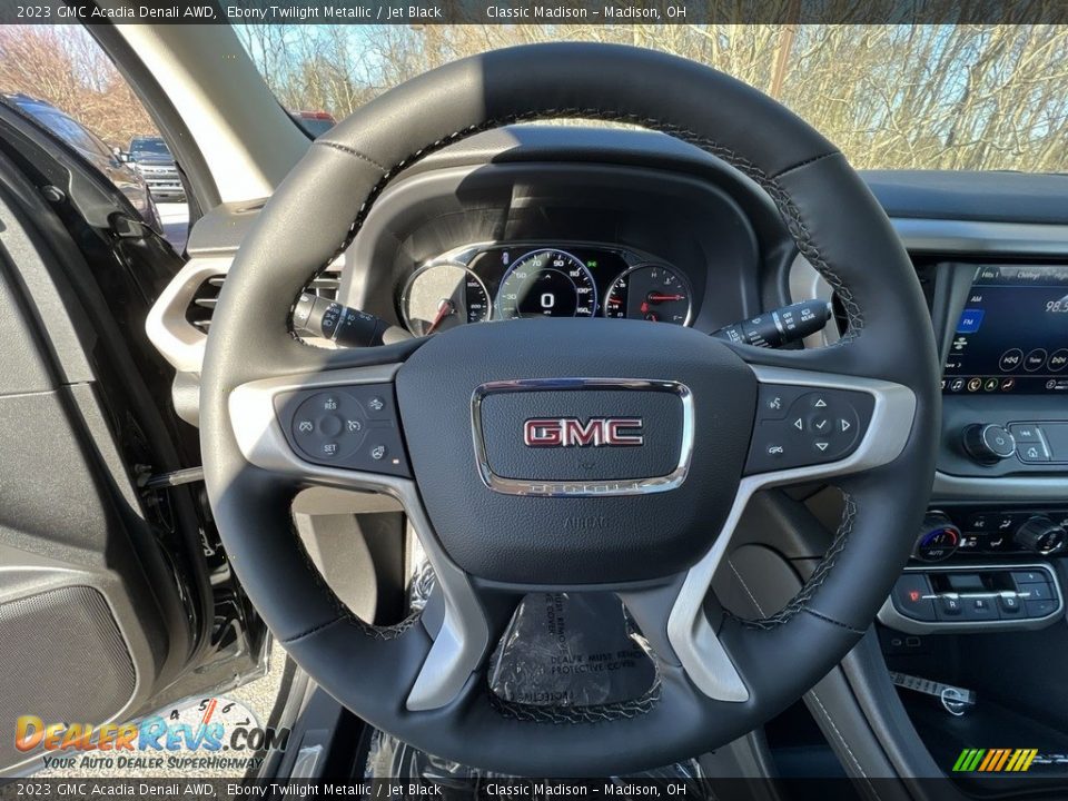 2023 GMC Acadia Denali AWD Steering Wheel Photo #9