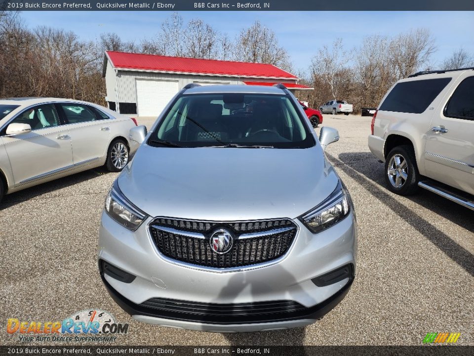 2019 Buick Encore Preferred Quicksilver Metallic / Ebony Photo #3