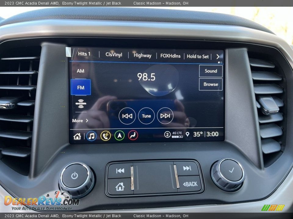 Controls of 2023 GMC Acadia Denali AWD Photo #11