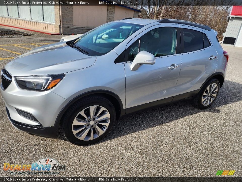 2019 Buick Encore Preferred Quicksilver Metallic / Ebony Photo #5