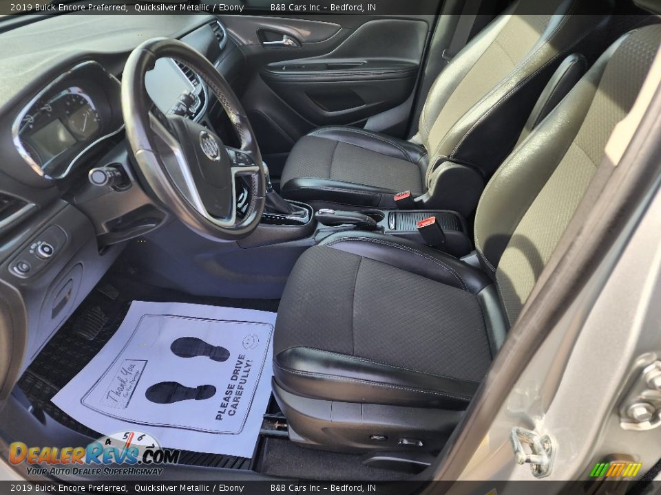 2019 Buick Encore Preferred Quicksilver Metallic / Ebony Photo #9