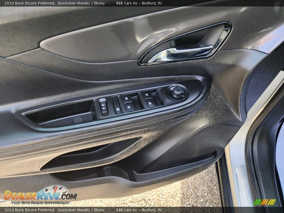 2019 Buick Encore Preferred Quicksilver Metallic / Ebony Photo #10