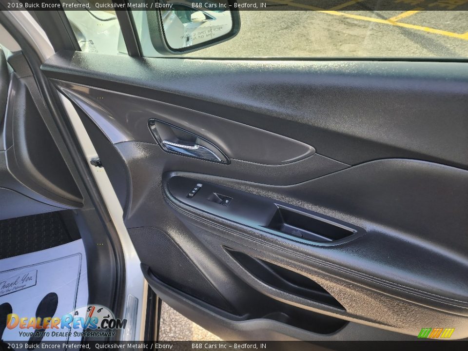 2019 Buick Encore Preferred Quicksilver Metallic / Ebony Photo #21