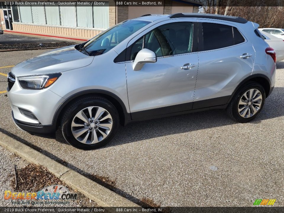 2019 Buick Encore Preferred Quicksilver Metallic / Ebony Photo #23