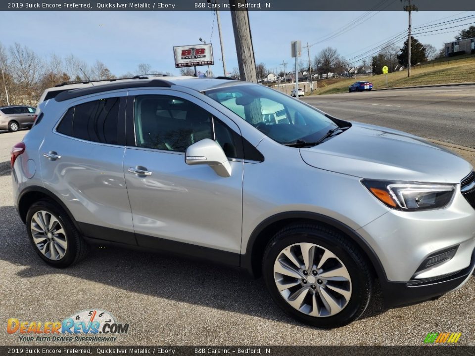 2019 Buick Encore Preferred Quicksilver Metallic / Ebony Photo #24