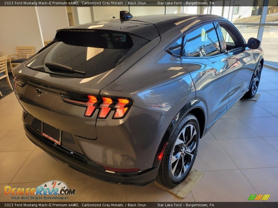 Carbonized Gray Metallic 2023 Ford Mustang Mach-E Premium eAWD Photo #3