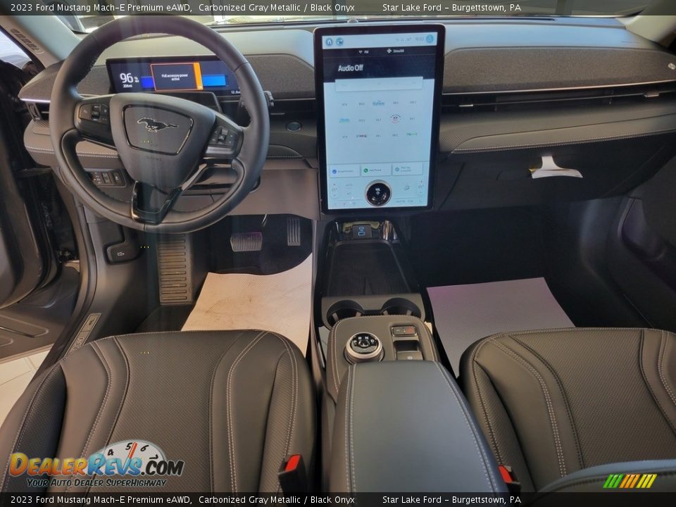 Black Onyx Interior - 2023 Ford Mustang Mach-E Premium eAWD Photo #7