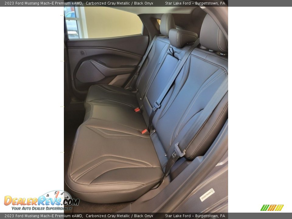 Rear Seat of 2023 Ford Mustang Mach-E Premium eAWD Photo #8