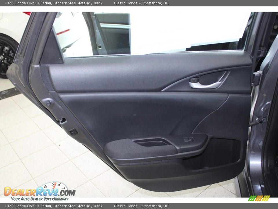 2020 Honda Civic LX Sedan Modern Steel Metallic / Black Photo #22