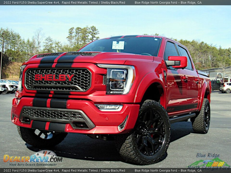 Front 3/4 View of 2022 Ford F150 Shelby SuperCrew 4x4 Photo #1