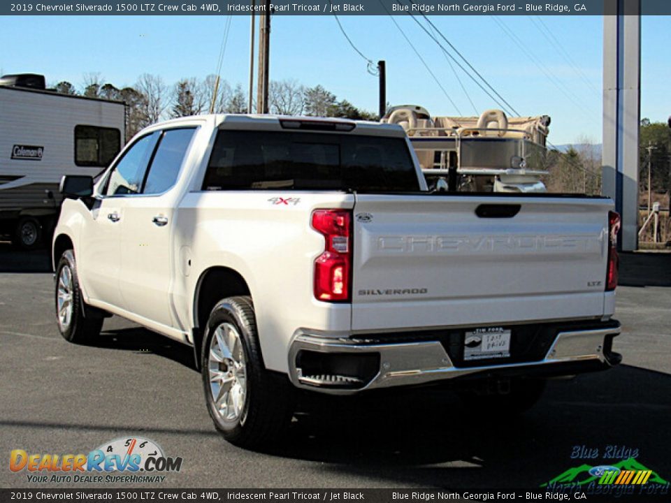 2019 Chevrolet Silverado 1500 LTZ Crew Cab 4WD Iridescent Pearl Tricoat / Jet Black Photo #3