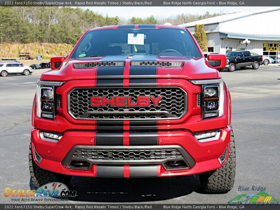 Rapid Red Metallic Tinted 2022 Ford F150 Shelby SuperCrew 4x4 Photo #4