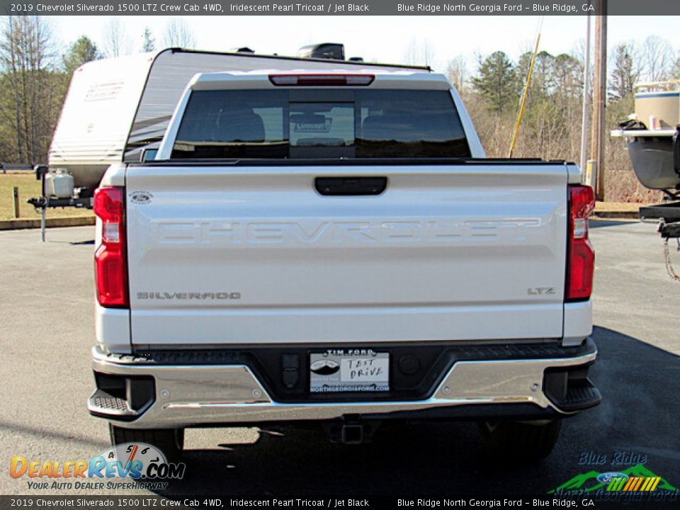 2019 Chevrolet Silverado 1500 LTZ Crew Cab 4WD Iridescent Pearl Tricoat / Jet Black Photo #4