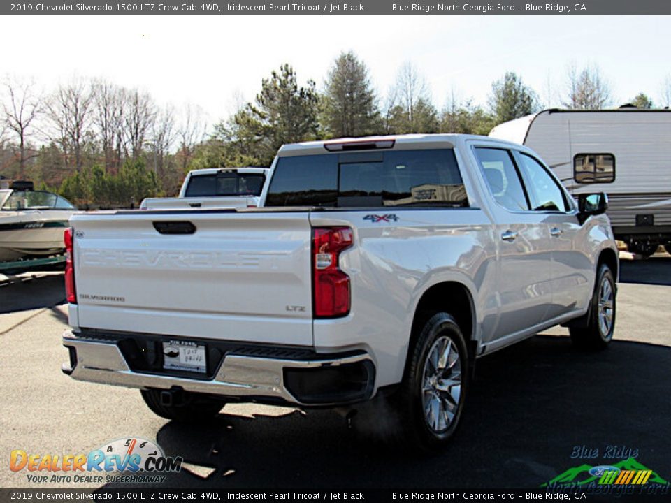 2019 Chevrolet Silverado 1500 LTZ Crew Cab 4WD Iridescent Pearl Tricoat / Jet Black Photo #5