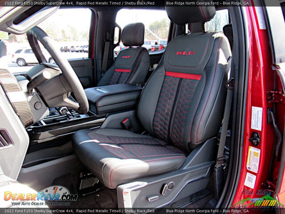 Front Seat of 2022 Ford F150 Shelby SuperCrew 4x4 Photo #13