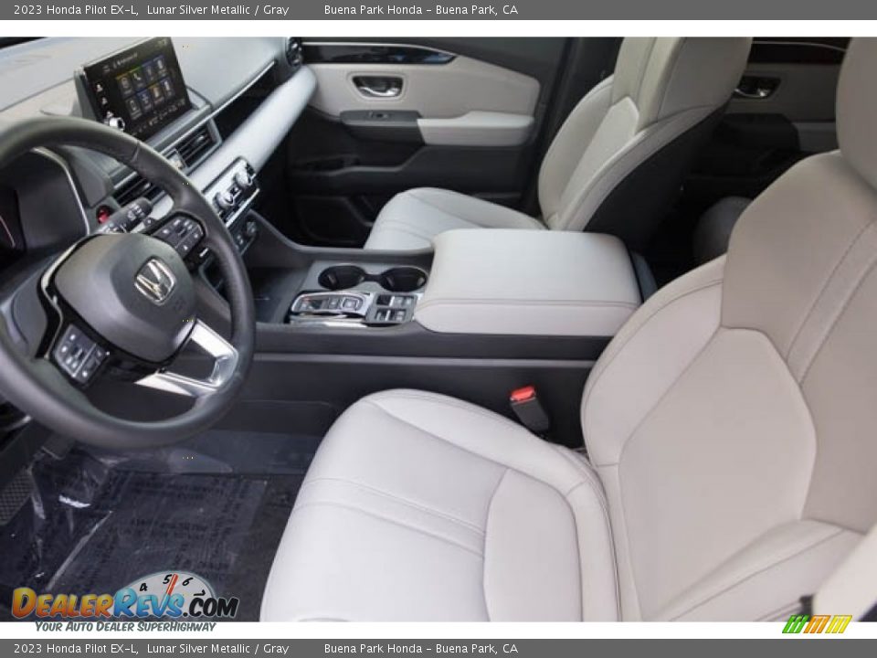 Gray Interior - 2023 Honda Pilot EX-L Photo #15