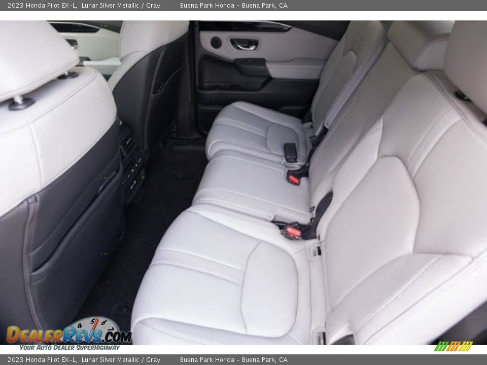 Rear Seat of 2023 Honda Pilot EX-L Photo #16