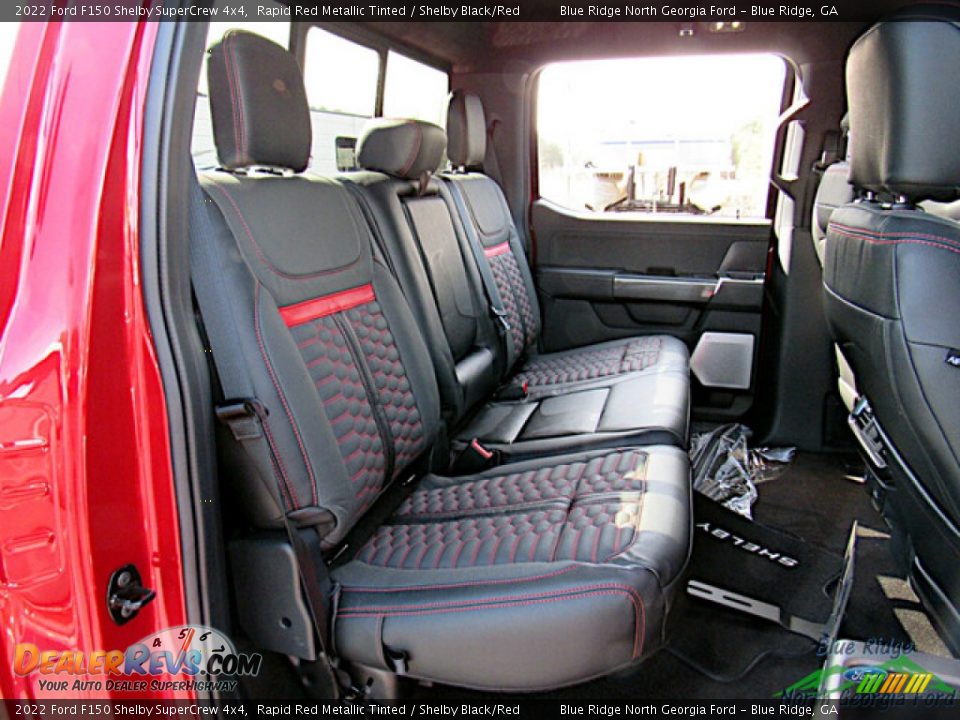 Rear Seat of 2022 Ford F150 Shelby SuperCrew 4x4 Photo #15