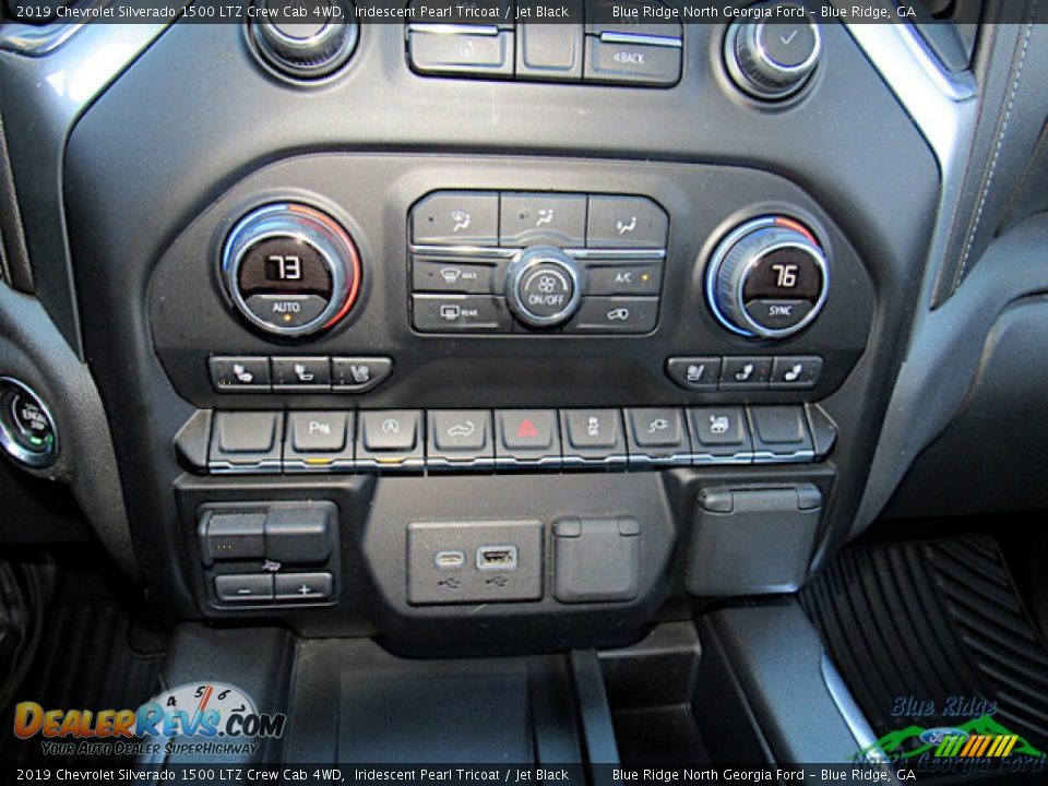 2019 Chevrolet Silverado 1500 LTZ Crew Cab 4WD Iridescent Pearl Tricoat / Jet Black Photo #21
